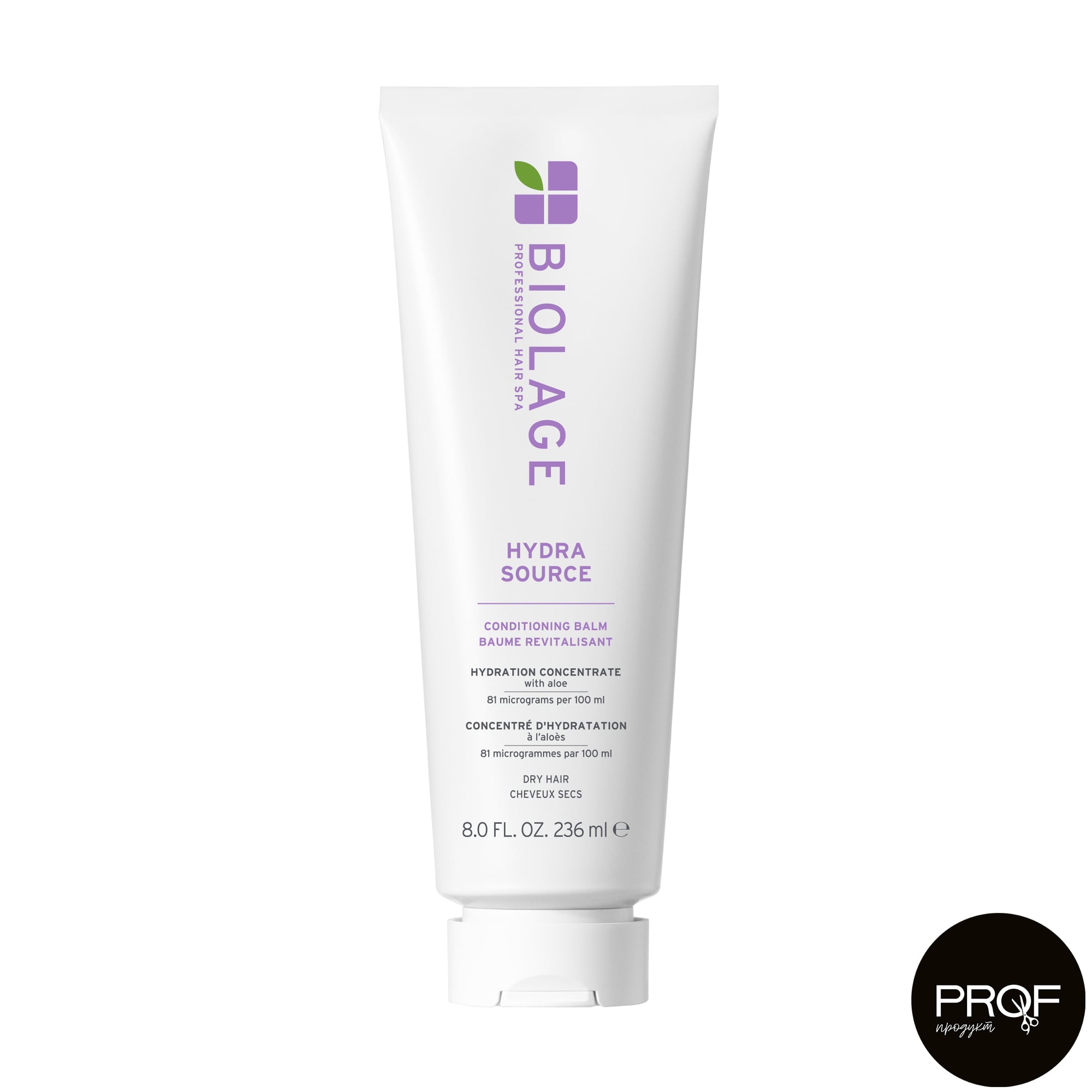 Уцінка! Зволожувальний кондиціонер Biolage Hydrasource Aloe Conditioner для сухого волосся, 236 мл