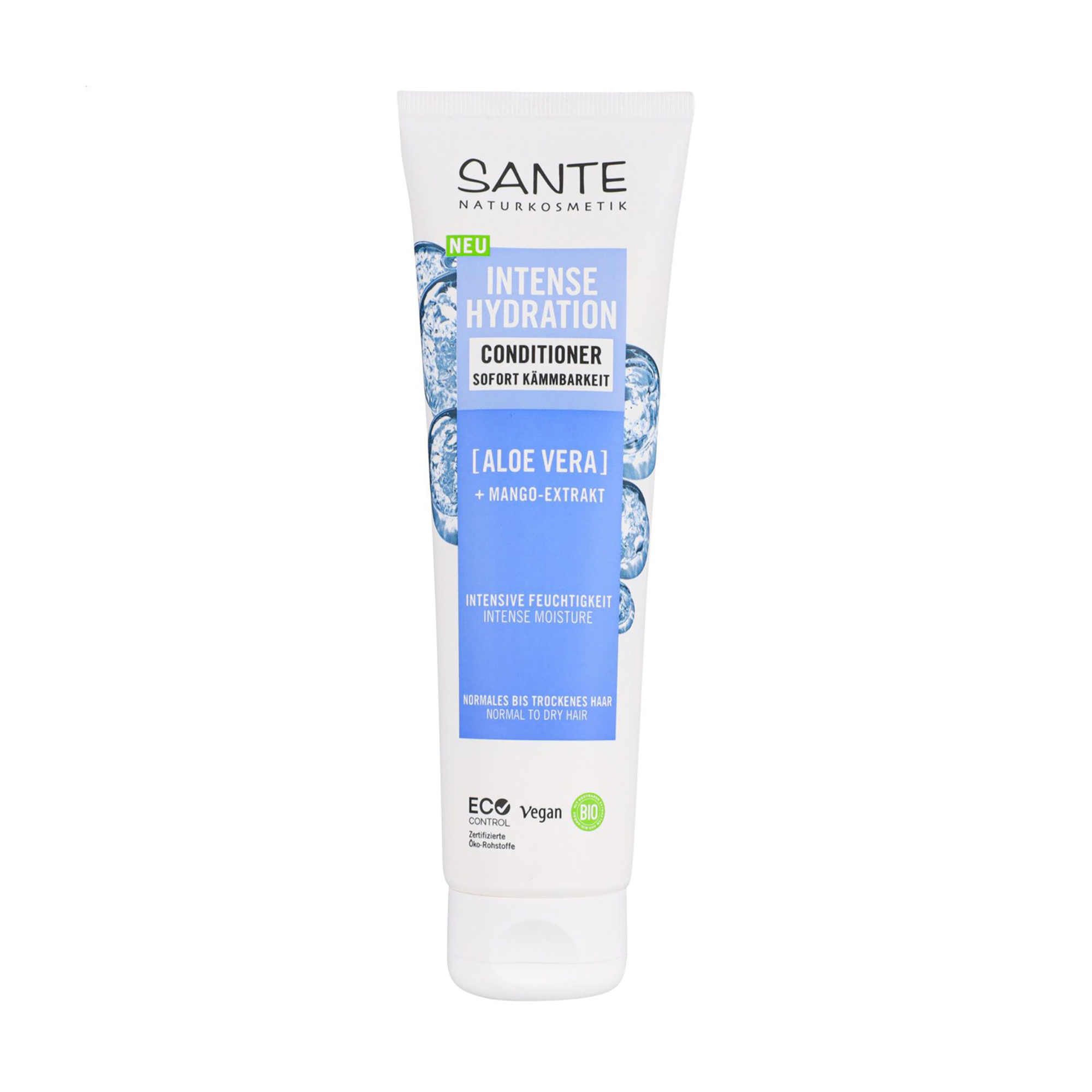 Уцінка! Зволожувальний кондиціонер для волосся Sante Intense Hydration Conditioner з алое та екстрактом манго, 150 мл