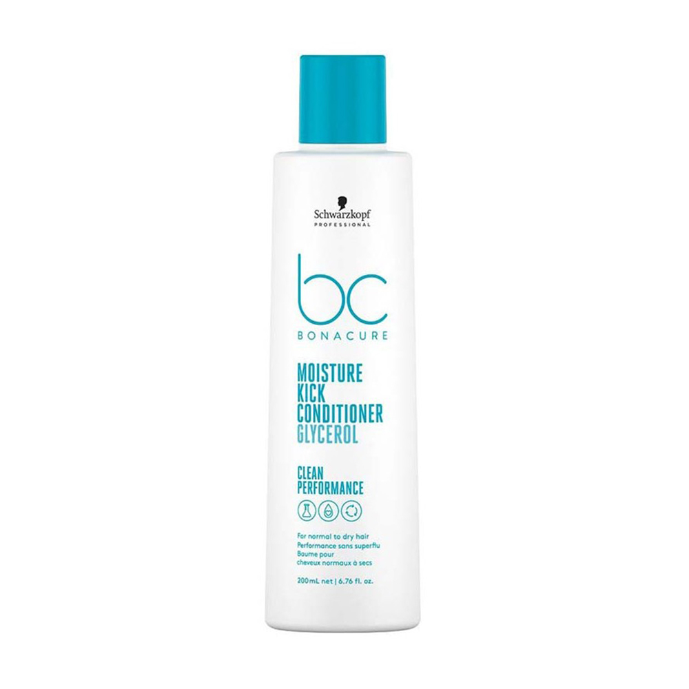 Зволожувальний кондиціонер Schwarzkopf Professional BC Bonacure Moisture Kick Conditioner Glycerol для нормального та сухого волосся, 200 мл